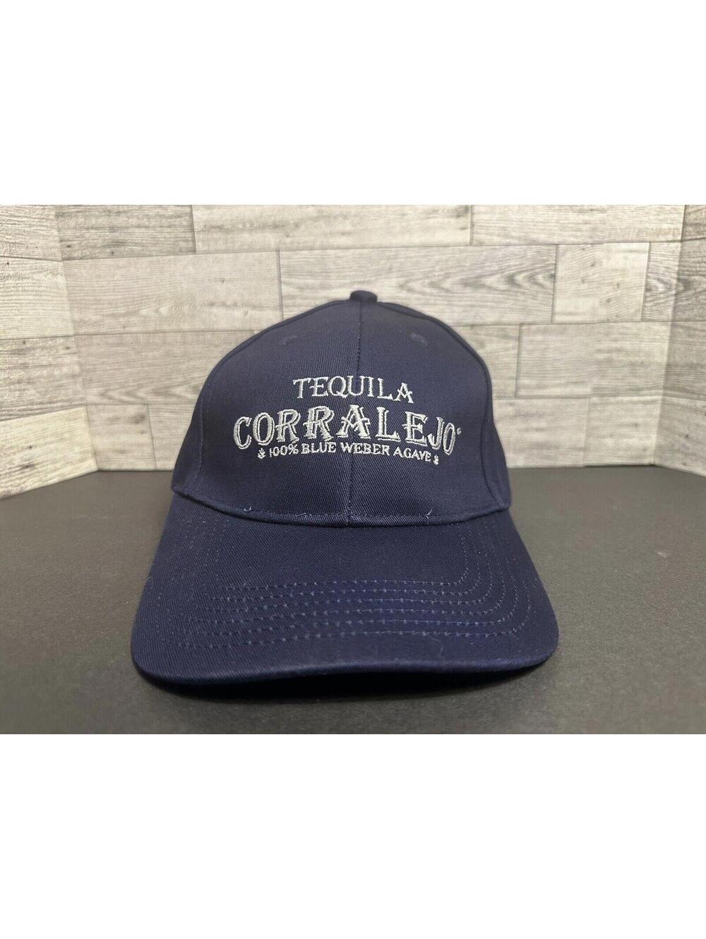 Tequila Corralejo Hat 100% Agave Blue Navy Adjustable Summer NEW